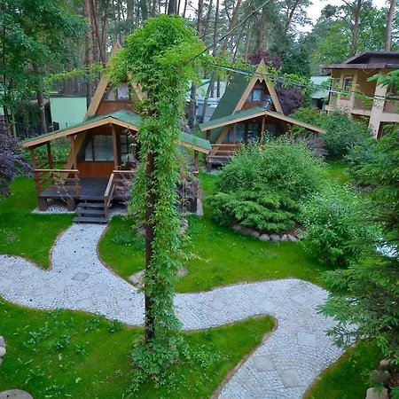 Osrodek Wypoczynkowy Puszczyk Wolnostojace Sosnowe Z Zadaszonym Tarasem * Sierakow (Greater Poland)