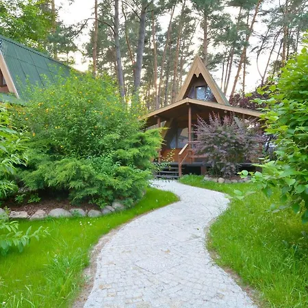 Ferienhaus Osrodek Wypoczynkowy Puszczyk Wolnostojace Sosnowe Z Zadaszonym Tarasem