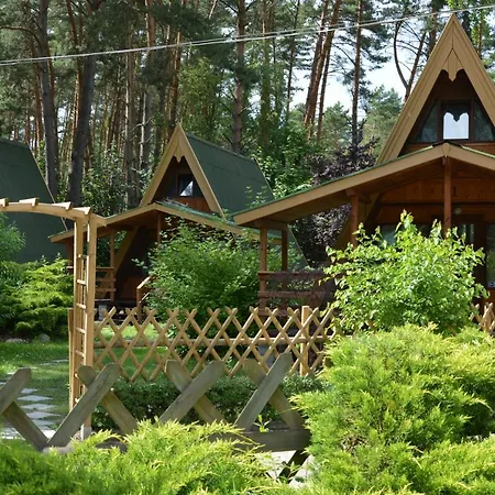 Osrodek Wypoczynkowy Puszczyk Wolnostojace Sosnowe Z Zadaszonym Tarasem Holiday home Sierakow (Greater Poland)