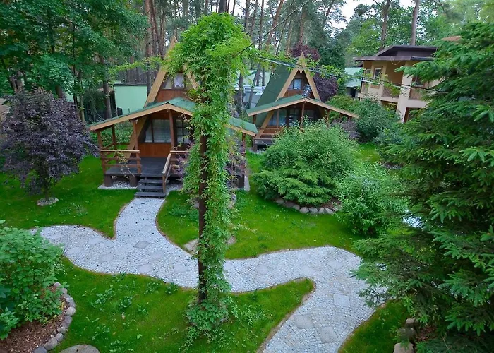 Osrodek Wypoczynkowy Puszczyk Wolnostojace Sosnowe Z Zadaszonym Tarasem * Sierakow (Greater Poland)