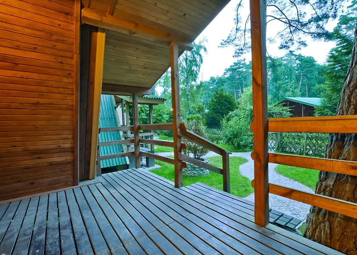 Osrodek Wypoczynkowy Puszczyk Wolnostojace Sosnowe Z Zadaszonym Tarasem * Sierakow (Greater Poland)